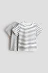 2-pack cotton T-shirts