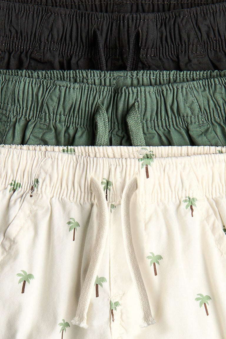 3-pack cotton shorts Image 2 of 2