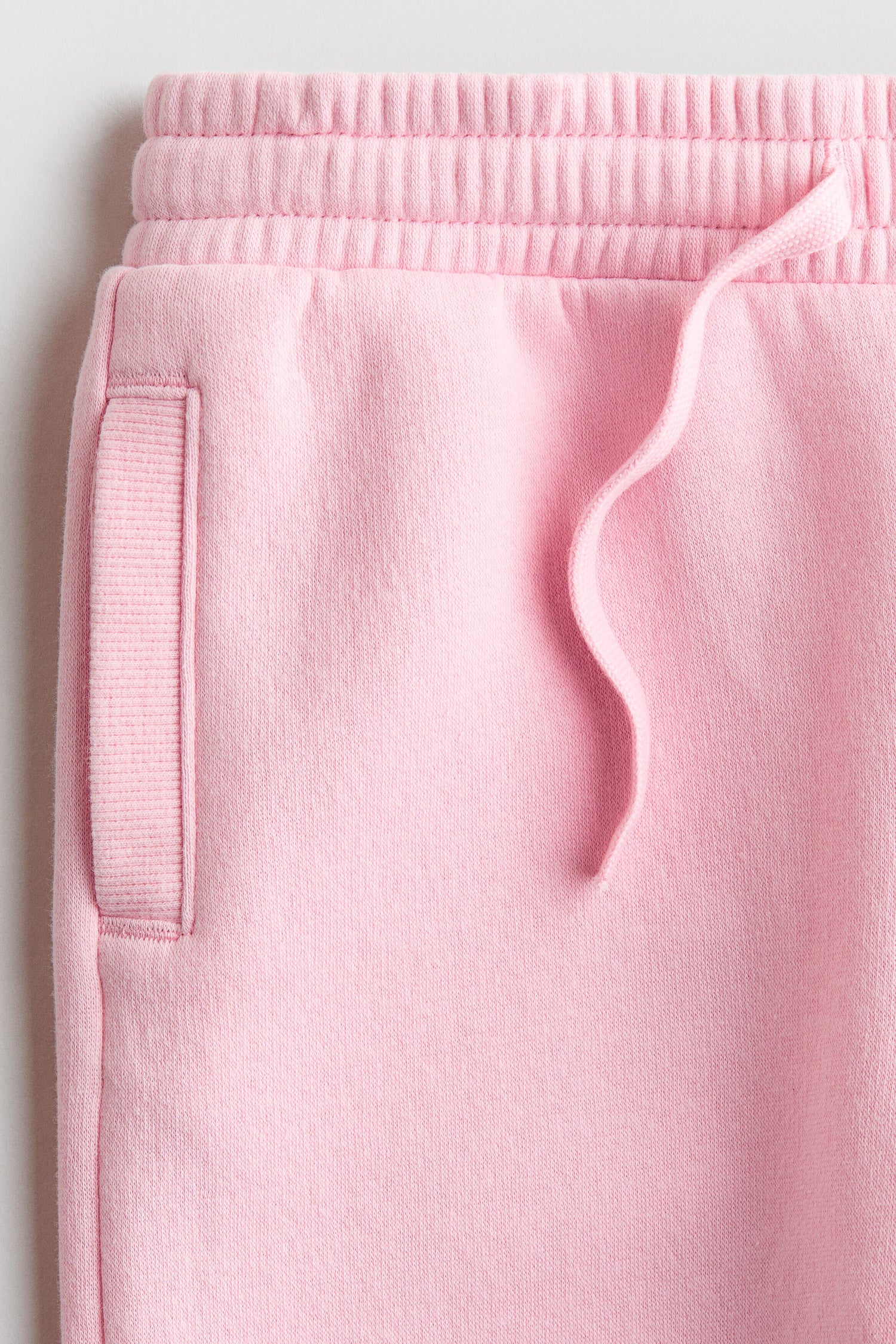 Wide brushed-inside joggers
