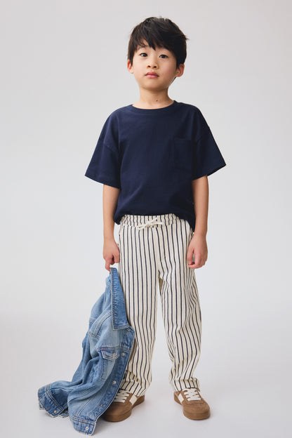 Terry drawstring trousers