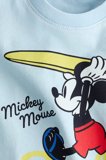 Printed cotton T-shirt