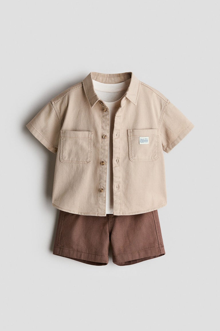 3-piece cotton set Image 1 of 3