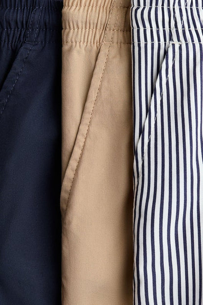 3-pack cotton shorts