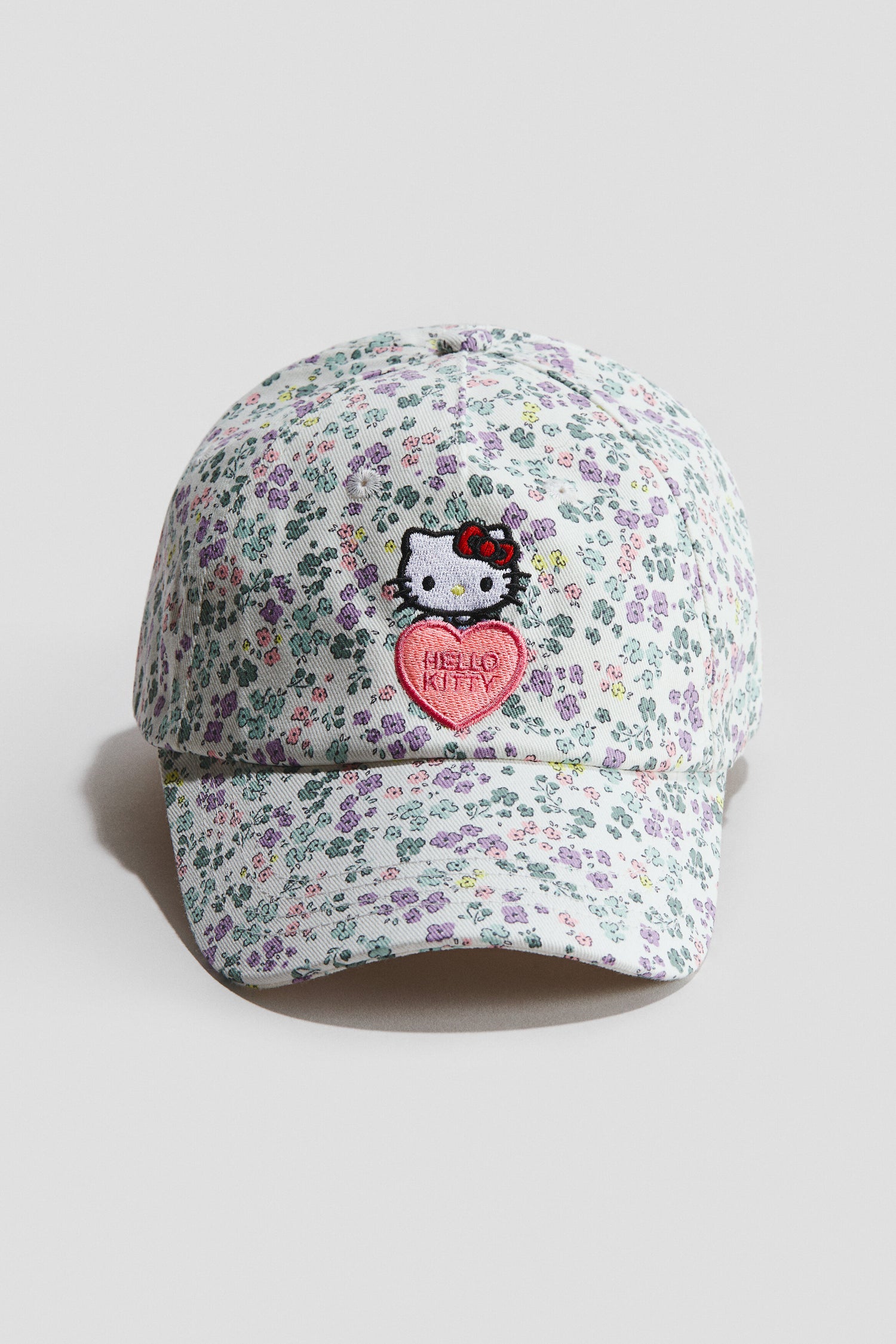 Cotton cap - White Hello Kitty / 3-6 Years