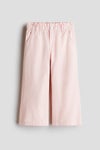 Wide leg paper bag jeans