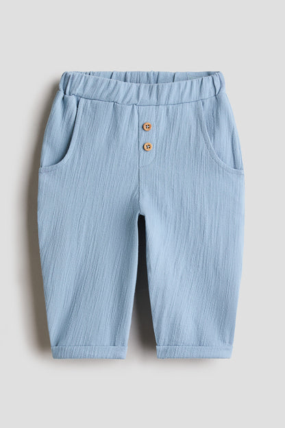 Textured jersey trousers - 2Y