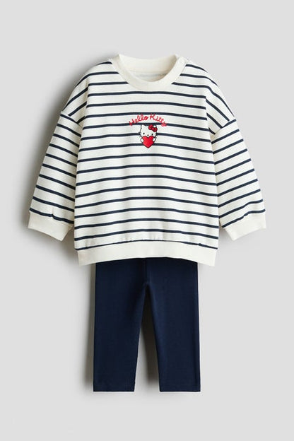 2-piece sweatshirt and leggings set