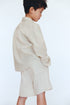 Linen-blend drawstring shorts - Light Beige 1 / 1.5-2 Years