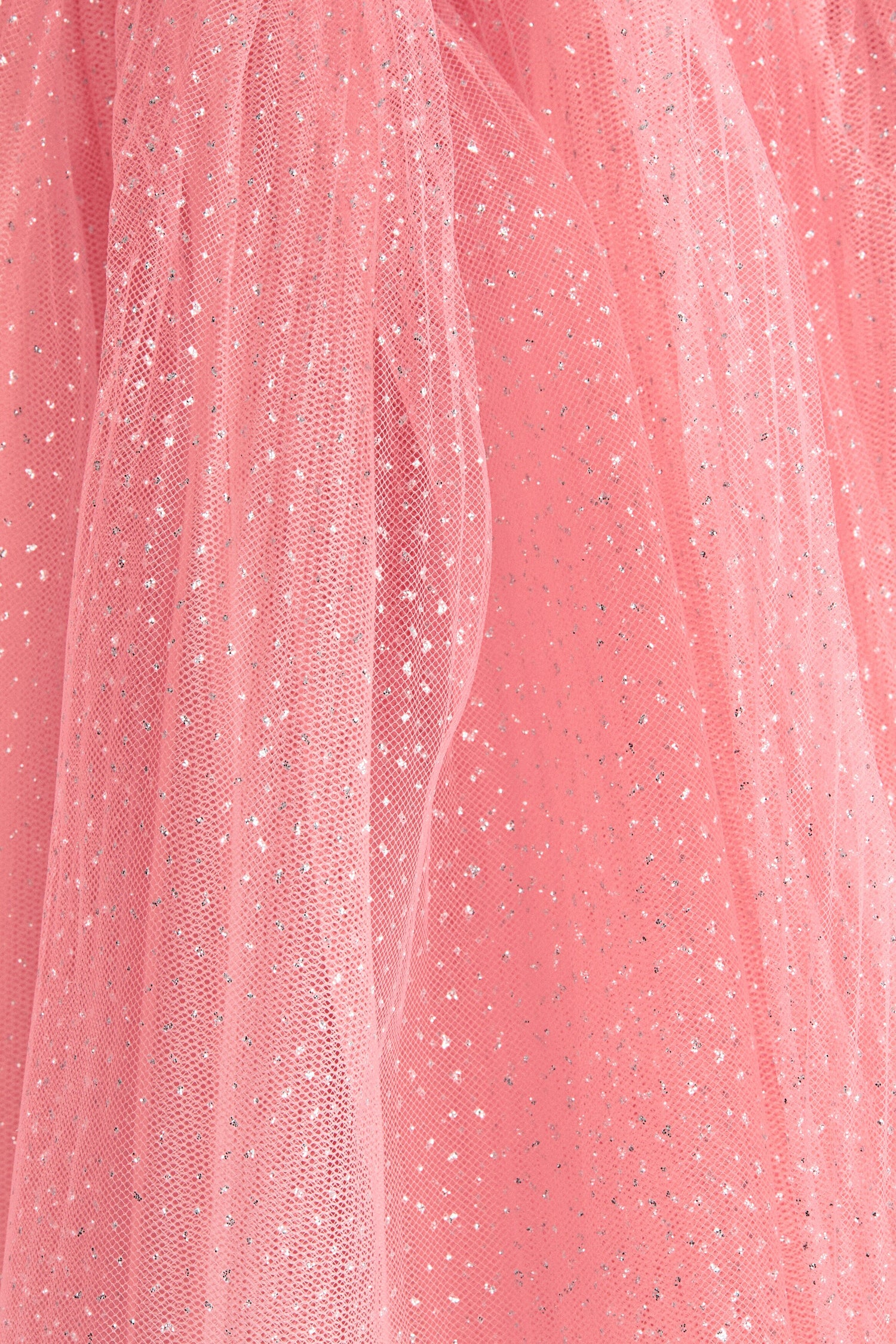 Glittery tulle skirt