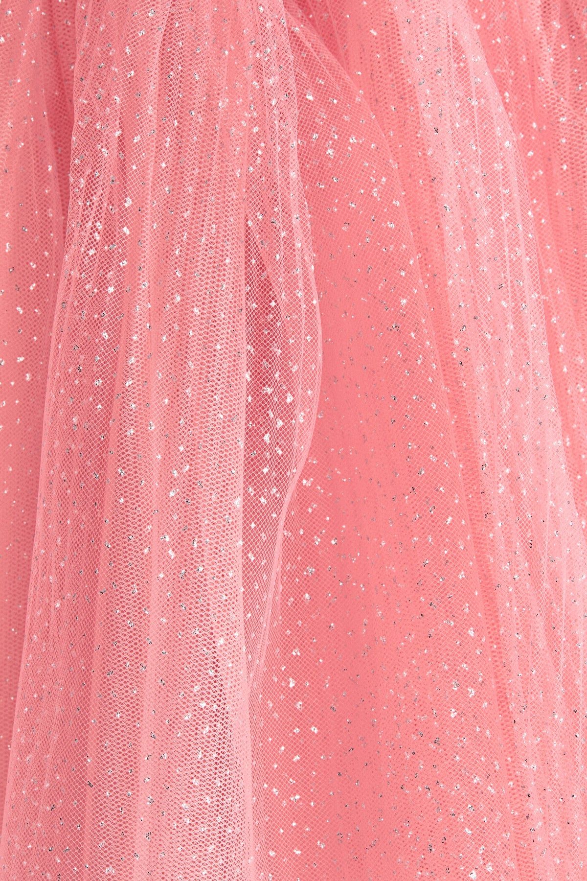 Glittery tulle skirt