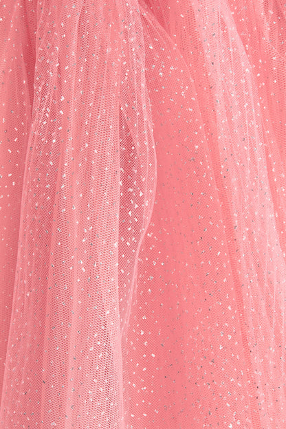 Glittery tulle skirt