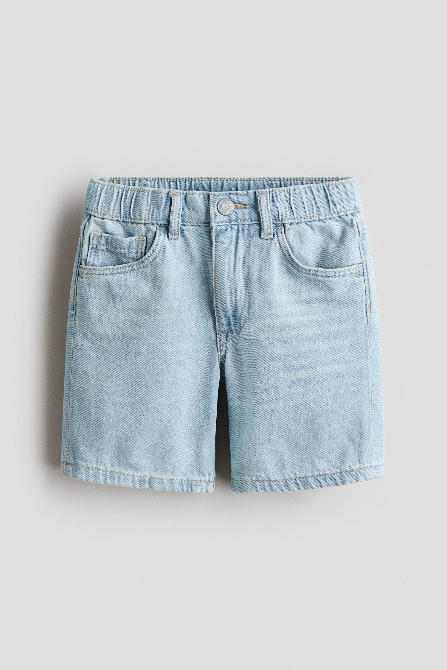 Loose Fit Denim shorts - Light Denim Blue 11 / 1.5-2 Years