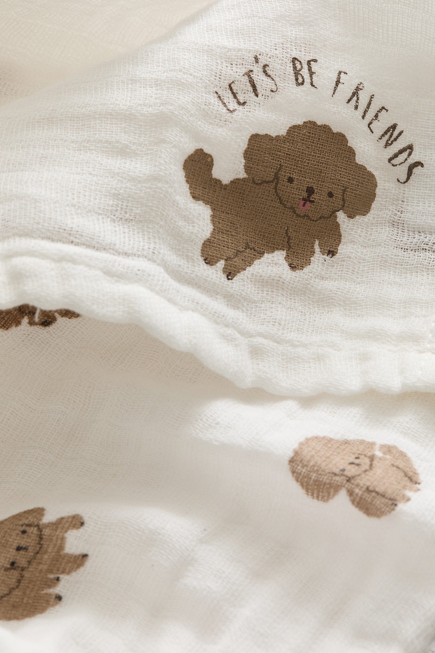 2-pack muslin blankets