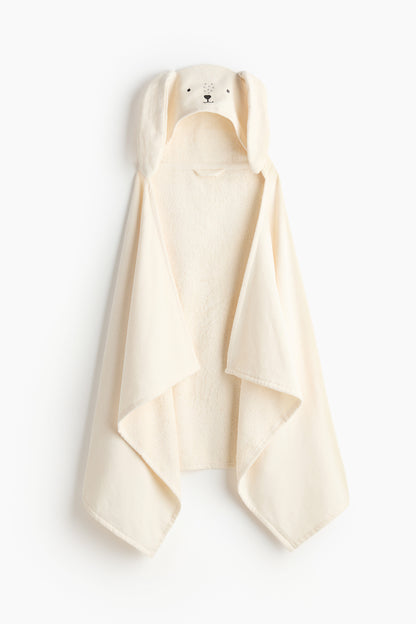 Hooded bath towel