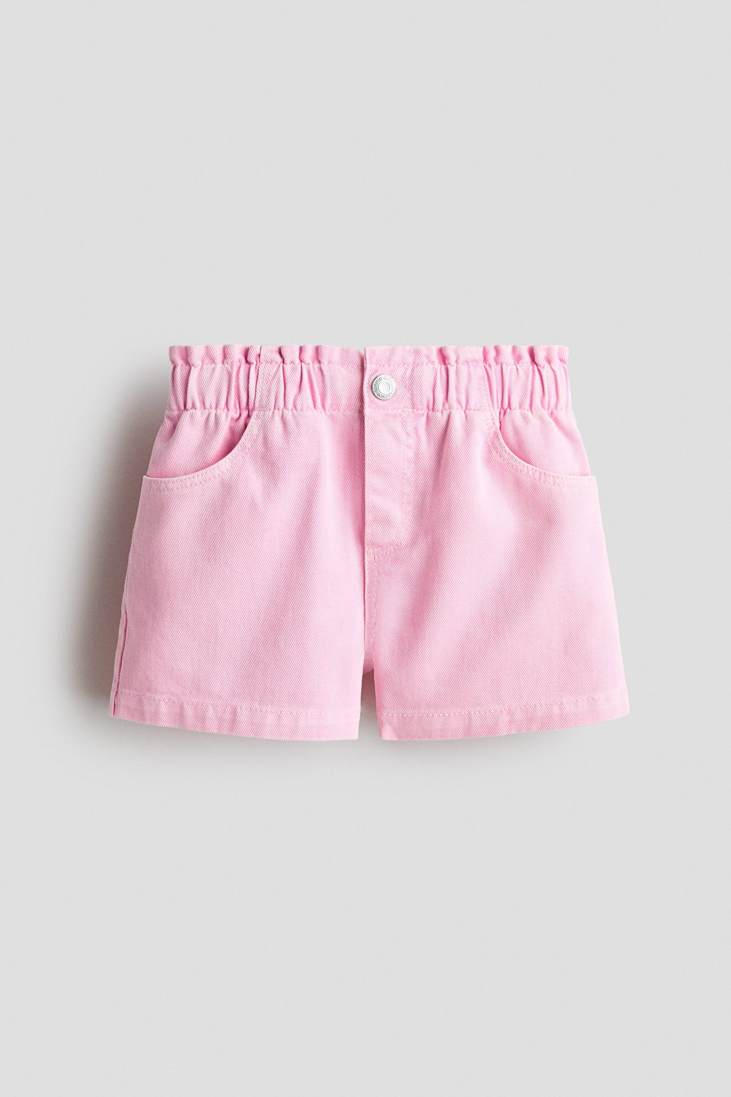 Loose Fit Denim shorts - Light Pink 1 / 1.5-2 Years
