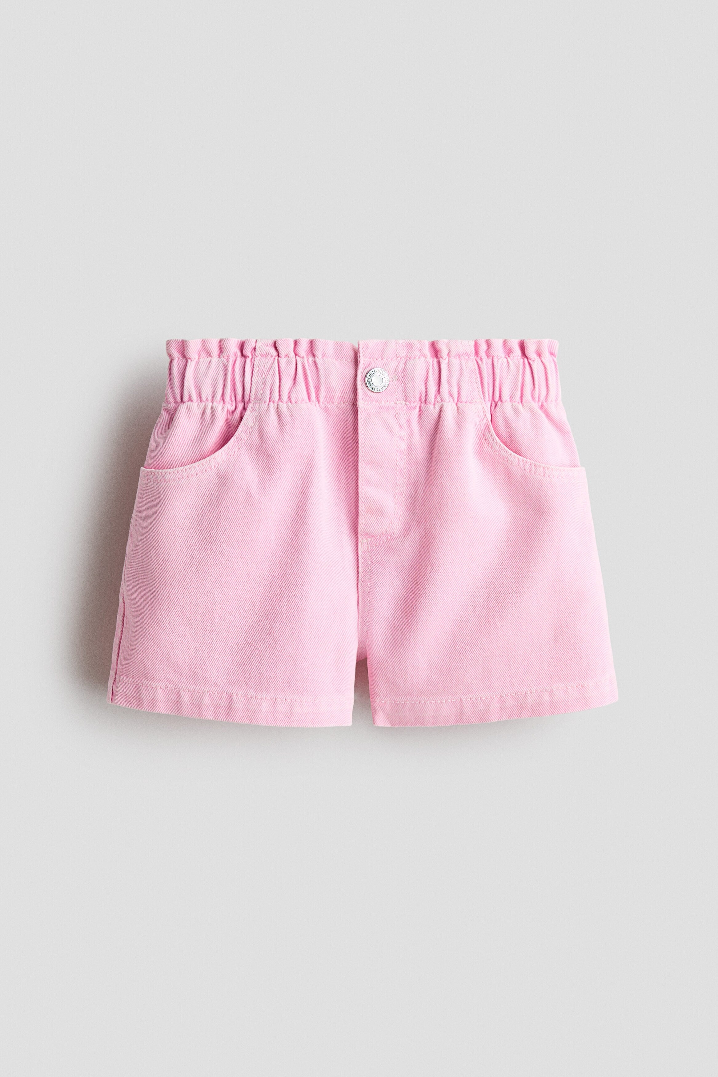 Loose Fit Denim shorts - Light Pink 1 / 1.5-2 Years