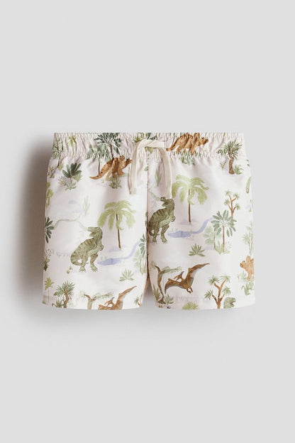 Printed swim shorts