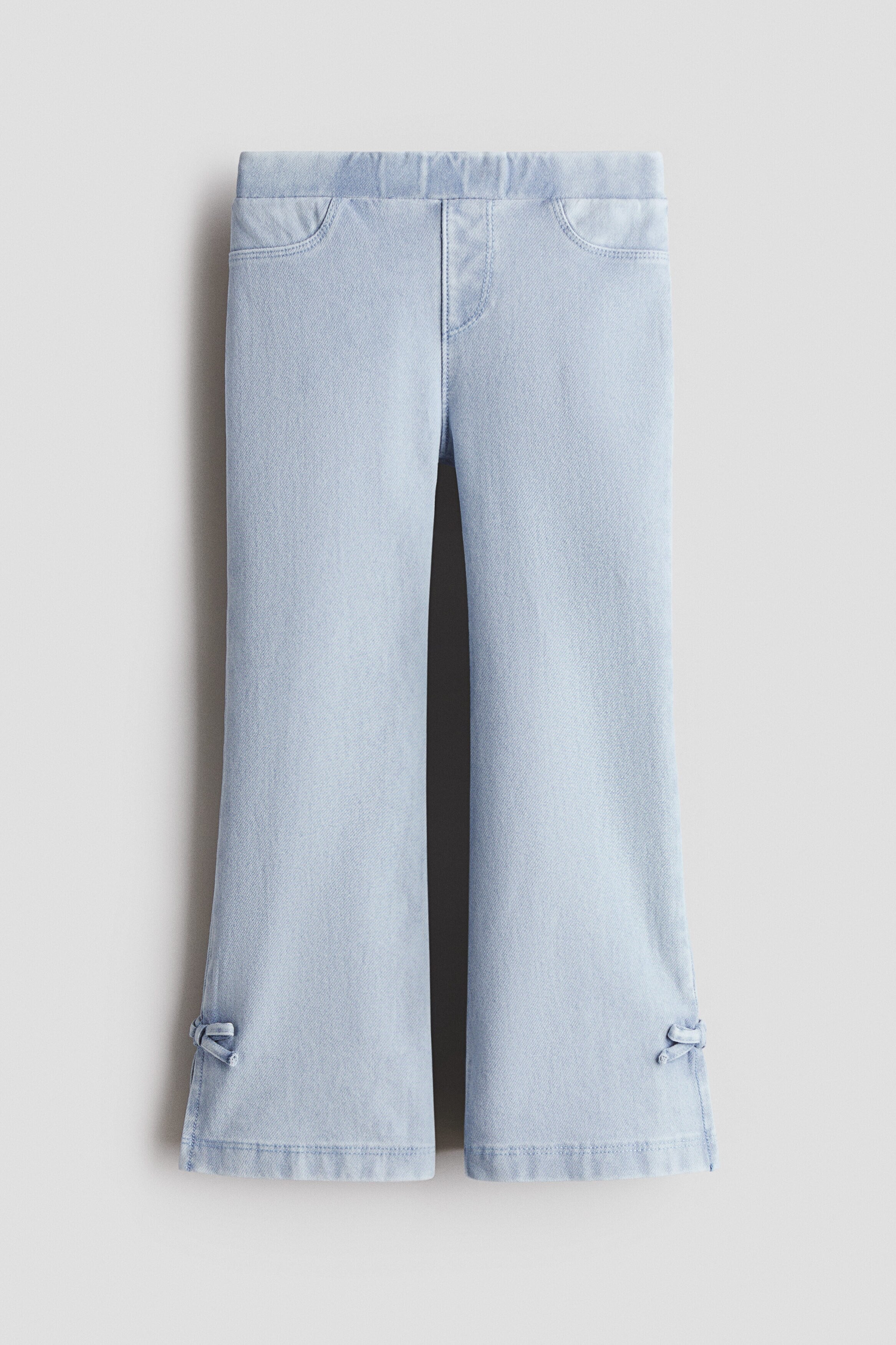 Denim-look flared jeggings - Blue / 1.5-2 Years