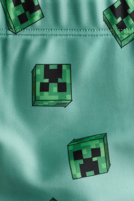 Printed swimming trunks