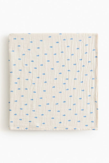 Muslin baby blanket