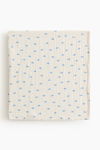 Muslin baby blanket