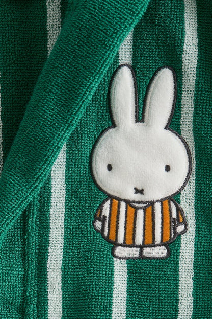 Appliquéd dressing gown