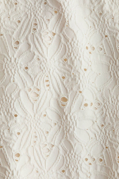 Frill-trimmed swimsuit
