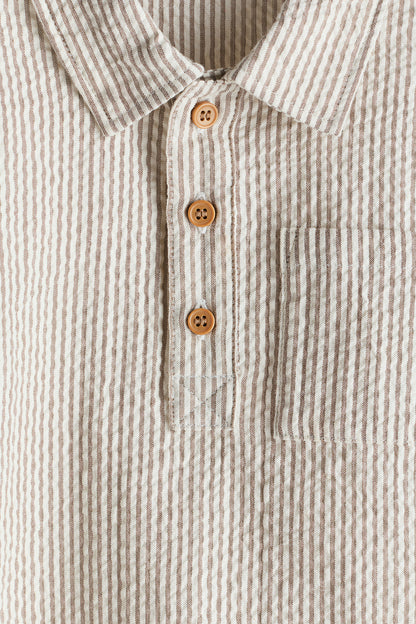 2-piece cotton seersucker set