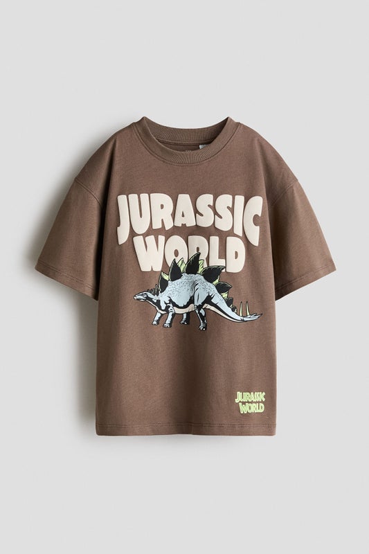 Oversized printed T-shirt