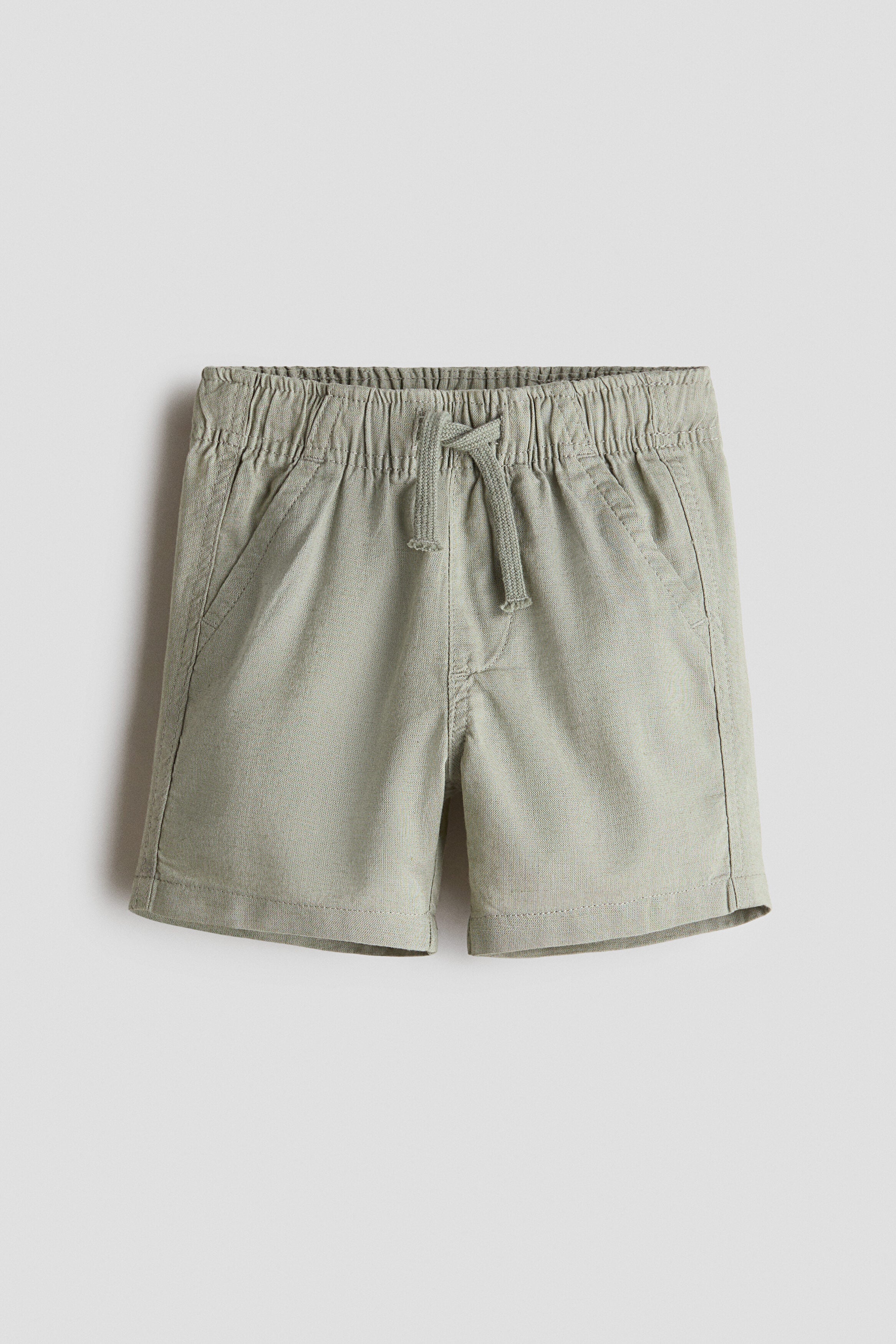 Linen-blend shorts - 12M