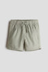 Linen-blend shorts - 12M