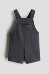 Sweatshirt dungaree shorts
