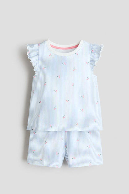 Patterned cotton pyjamas