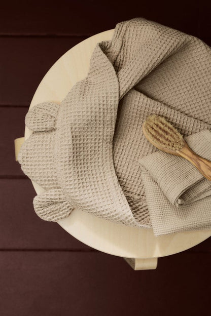 Hooded bath towel