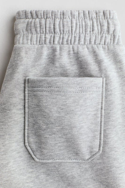 Brushed-inside joggers