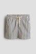 Cotton shorts - Cream Striped / 1.5-2 Years