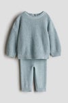 2-piece cotton knit set