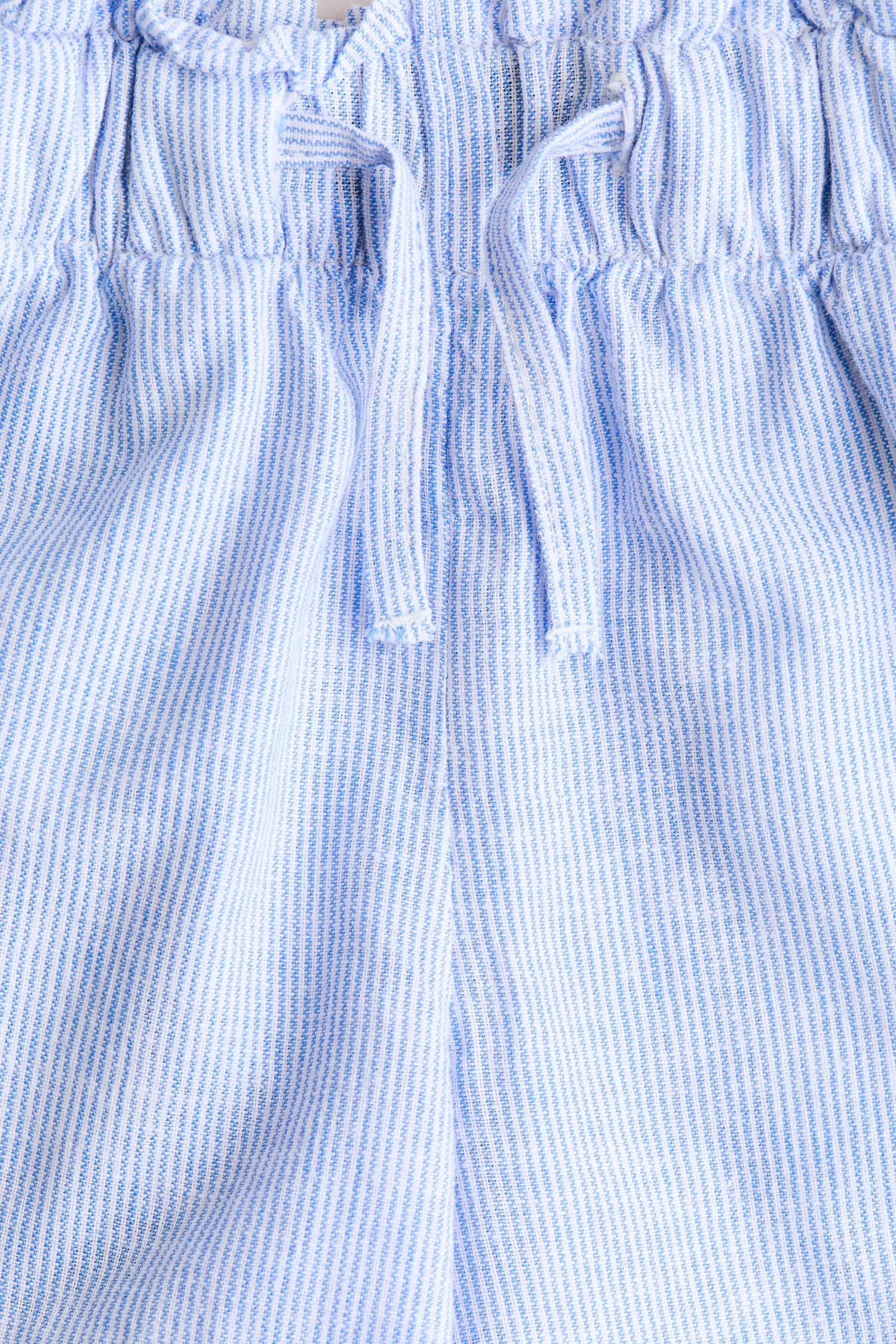 Linen-blend shorts