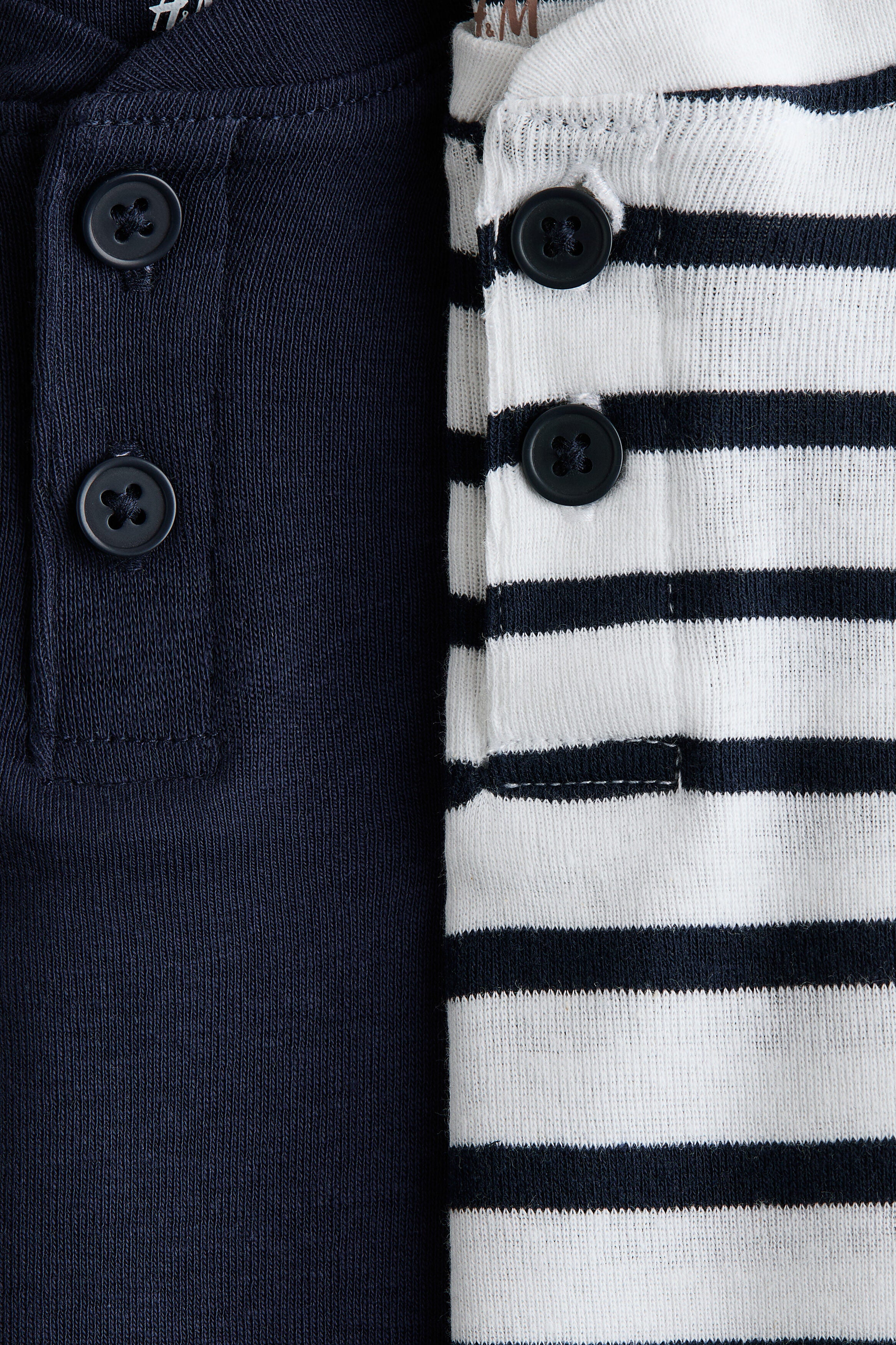 2-pack Henley T-shirts