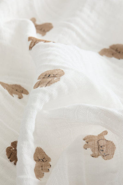 Muslin baby blanket