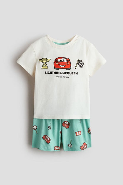 Printed cotton pyjamas