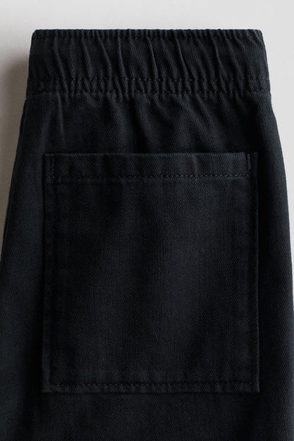 Cotton twill joggers