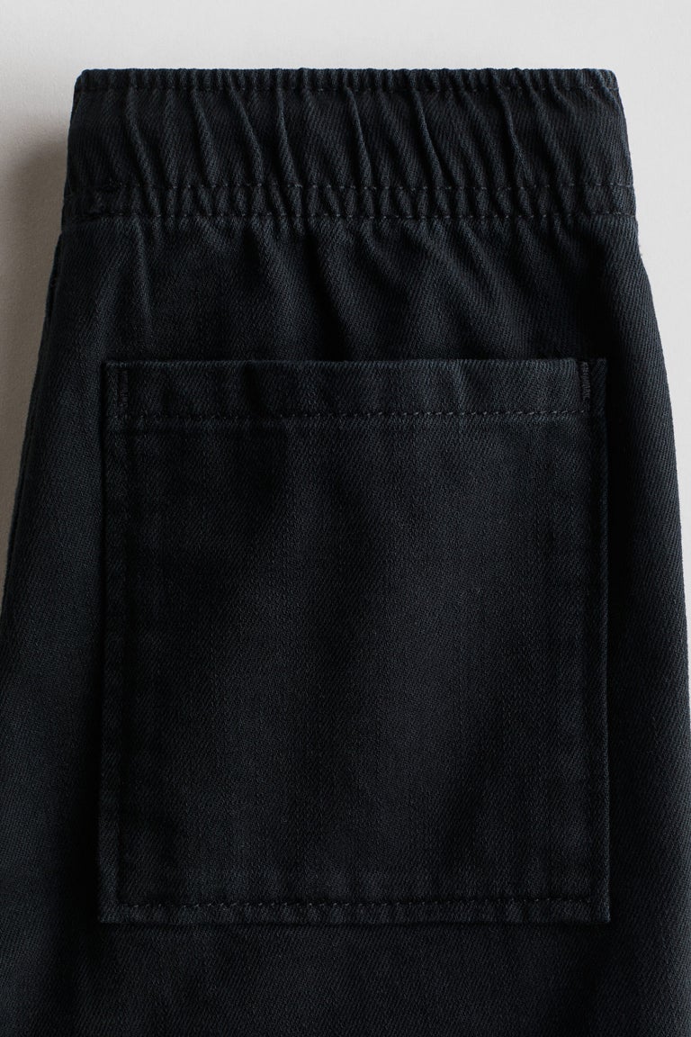 Cotton twill joggers Image 2 of 3