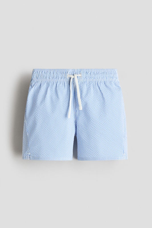 Patterned swim shorts