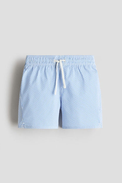 Patterned swim shorts