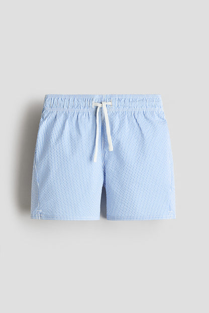 Patterned swim shorts