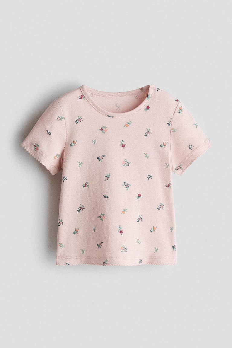 Printed cotton top Image 1 of 2
