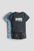 2-pack printed pyjamas - Light Blue Marvel Comics / 8-10 Years