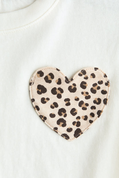 Motif-detail T-shirt