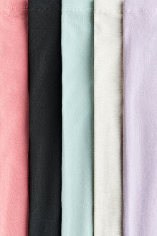 5-pack jersey leggings